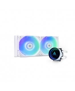 Chieftec ICEBERG 240-RGB-W Arvuti korpus Kõik-ühes vedelikujahuti 12 cm Valge