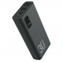 Winner Group 10621 nešiojamasis įkroviklis 30000 mAh Juoda Winner Group 10621 nešiojamasis įkroviklis 30000 mAh Juoda