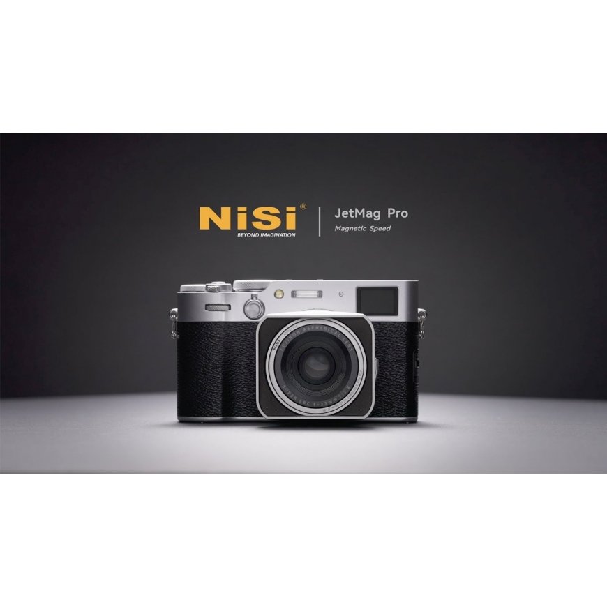 NiSi JetMag Pro objektyvo gaubtas, UV filtras ir dangtelis Fuji X100 serijai juodas – 2