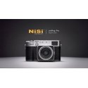 NiSi JetMag Pro objektyvo gaubtas, UV filtras ir dangtelis Fuji X100 serijai juodas NiSi JetMag Pro objektyvo gaubtas, UV filtras ir dangtelis Fuji X100 serijai juodas