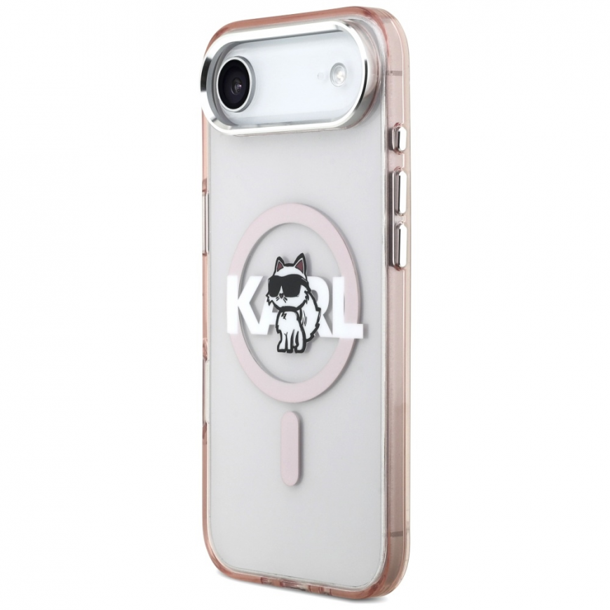 Karl Lagerfeld IML Choupette Sketch Logo MagSafe Case for iPhone – 2