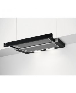 Electrolux LFP326FB Полувстроенный (выдвижной) Черный 410 m³/h