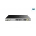 D-Link 24-Port Desktop Gigabit Unmanaged PoE Switch with 2 x 100/1000Mbps Combo Ports D-Link 24-Port Desktop Gigabit Unmanaged PoE Switch with 2 x 100/1000Mbps Combo Ports