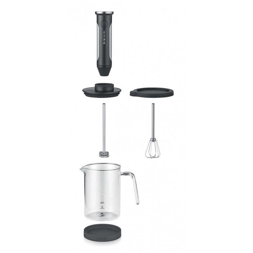 Graef MS202 Handheld electric Black, Transparent – 2