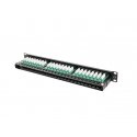 Lanberg PPU5-1048-B kytkentäpaneeli 1U Lanberg PPU5-1048-B kytkentäpaneeli 1U