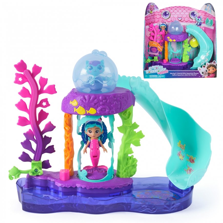 Gabby's Dollhouse GDH PYS Movie Aquarium Playset INTL GML