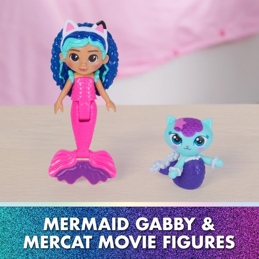 Gabby's Dollhouse GDH PYS Movie Aquarium Playset INTL GML – 3