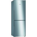 Bosch Serie 4 KGV33VLEA холодильник с морозильной камерой Отдельно стоящий 289 L E Нержавеющая сталь Bosch Serie 4 KGV33VLEA холодильник с морозильной камерой Отдельно стоящий 289 L E Нержавеющая сталь