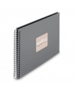 Hama 00009841 photo album Grey 50 sheets Spiral binding