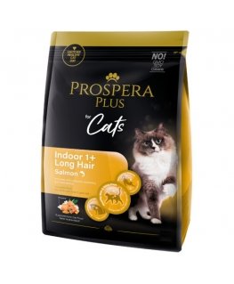 Prospera Plus Indoor 1+ lašiša Ilgi plaukai 2kg