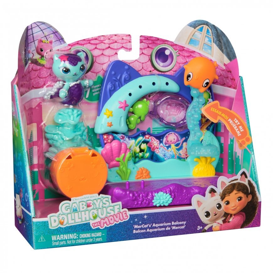 Gabby's Dollhouse GDH PYS Movie Aquarium Balcony GML – 2