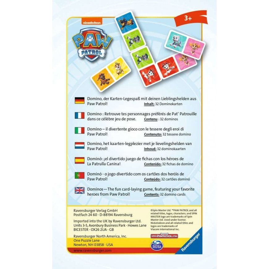 Ravensburger Paw Patrol Domino – 2