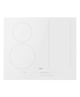Amica PIDH6141PHTSUN 3.0 plīts virsmas sildelements Balts Iebūvēts 59.2 cm Indukcijas plīts bez zonas 4 zone(s)