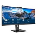 Philips P Line 346P1CRH/00 LED display 86,4 cm (34") 3440 x 1440 пикселей UltraWide Quad HD Черный