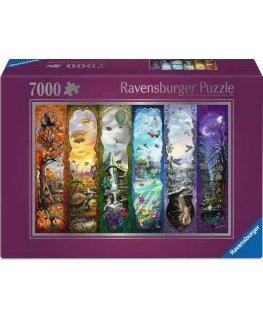 Ravensburger 12001422 dėlionė 7000 vnt Meniški