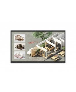 LG CreateBoard Standard Interaktiivinen valkotaulu 2,18 m (86") 3840 x 2160 pikseliä Kosketusnäyttö musta