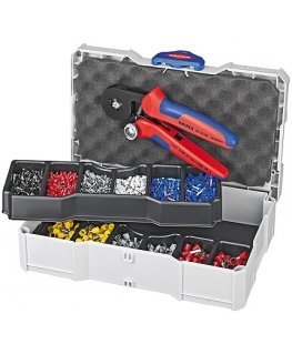 Knipex 97 90 09 обжимной инструмент для кабеля Синий, Красный