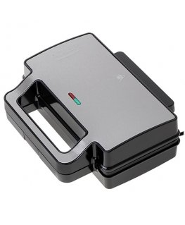 Adler AD 3073 сэндвичница 1400 W Черный, Серебристый