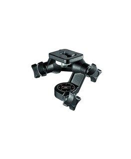 Manfrotto 3D Junior Camera Head tripod head Black Aluminium