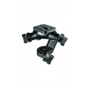 Manfrotto 3D Junior Camera Head jalustapää musta Alumiini Manfrotto 3D Junior Camera Head jalustapää musta Alumiini