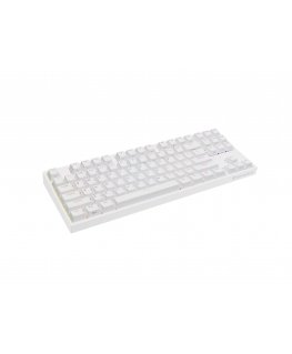GENESIS Thor 404 TKL klaviatūra Žaidimams USB QWERTY JAV tarptautinė versija Balta