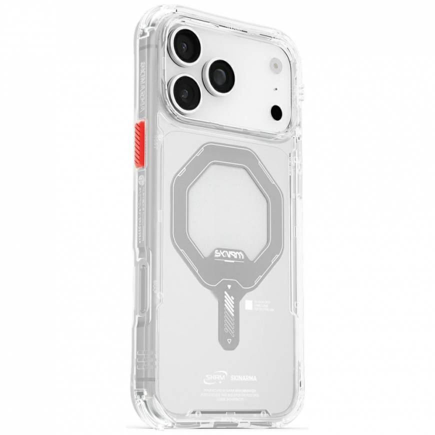 Skinarma Saido Case for iPhone 17 Pro Max Magnetic Charging Tran