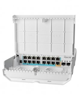 Mikrotik netPower 15FR Fast Ethernet (10/100) Power over Ethernet tugi Valge
