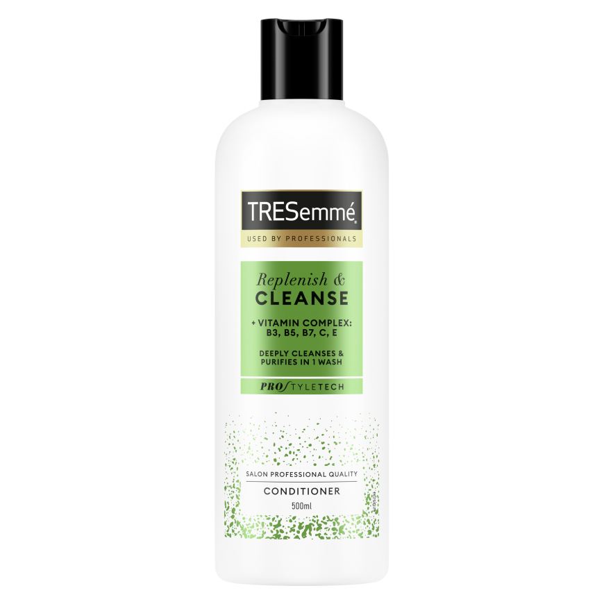 Tresemme kondicionieris ar multivitamīniem taukainiem matiem Replenish & Cleanse (kondicionieris)