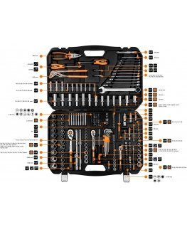 Neo Tools Bit Holder, 1/4", 65 mm, 5 pcs