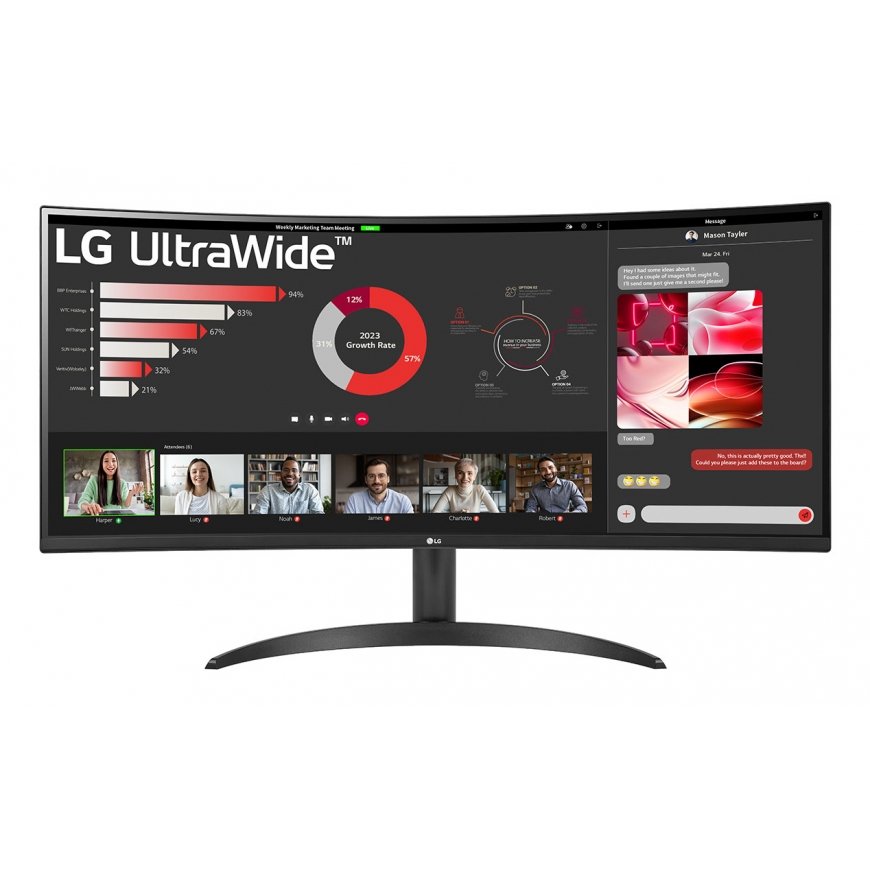 LG 34WR50QK-B monitori 86,4 cm