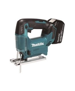 akumuliatorinė dėlionė 18V, 65 mm, Makita [DJV186SFJ] 2x3,0Ah, LXT + komplektas 5 pjūklo geležčių