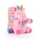 Perletti Lily Unicorn Pehmeä viltti + pehmolelu 22 cm Perletti Lily Unicorn Pehmeä viltti + pehmolelu 22 cm