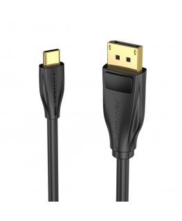 Vention CGYBH videokaabliadapter 2 m USB tüüp-C DisplayPort Must