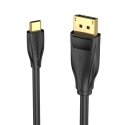 Vention CGYBH video kabeļu aksesuārs 2 m USB Veids-C DisplayPort Melns Vention CGYBH video kabeļu aksesuārs 2 m USB Veids-C DisplayPort Melns
