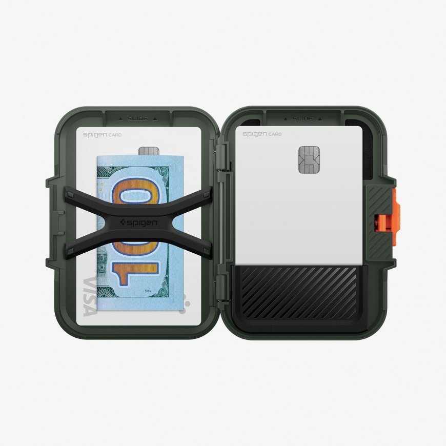 Spigen MagSafe Card Holder Lock Fit (MagFit) Vihreä – 5