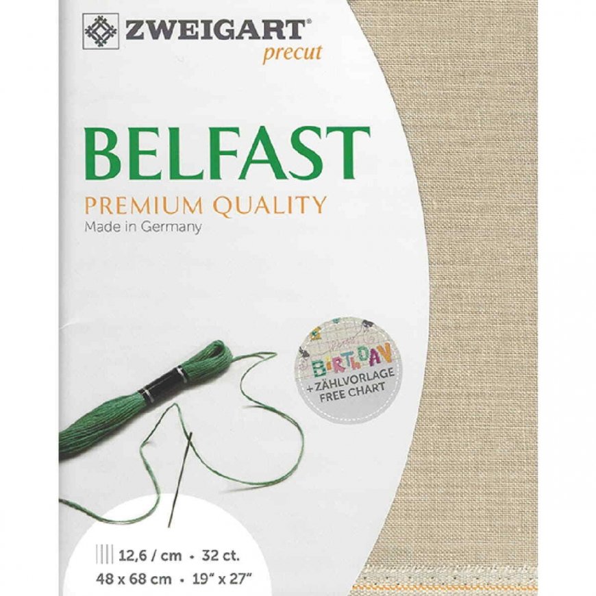 Zweigart Sawitzki Eelnevalt lõigatud Belfast 48x68 cm 3609524868