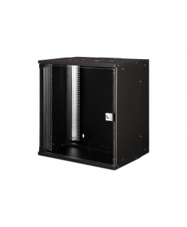 Digitus DN-49207 lentyna 12U Sieninis stovas Juoda