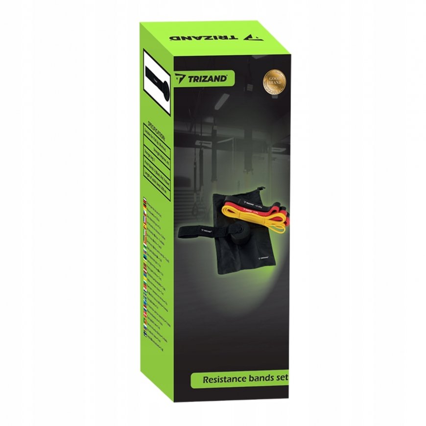 Exercise bands set - 3 pcs. Trizand 25879 – 2