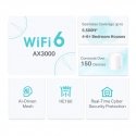 TP-Link Deco X50 (3-pack) Kaks sagedusala (2,4 GHz / 5 GHz) Wi-Fi 6 (802.11ax) Valge Sisemodem TP-Link Deco X50 (3-pack) Kaks sagedusala (2,4 GHz / 5 GHz) Wi-Fi 6 (802.11ax) Valge Sisemodem