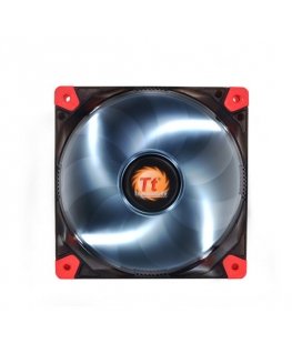 Thermaltake Luna 12 LED White Tietokonekotelo Tuuletin 12 cm musta, Punainen, Läpinäkyvä