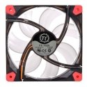 Thermaltake Luna 12 LED White Tietokonekotelo Tuuletin 12 cm musta, Punainen, Läpinäkyvä Thermaltake Luna 12 LED White Tietokonekotelo Tuuletin 12 cm musta, Punainen, Läpinäkyvä