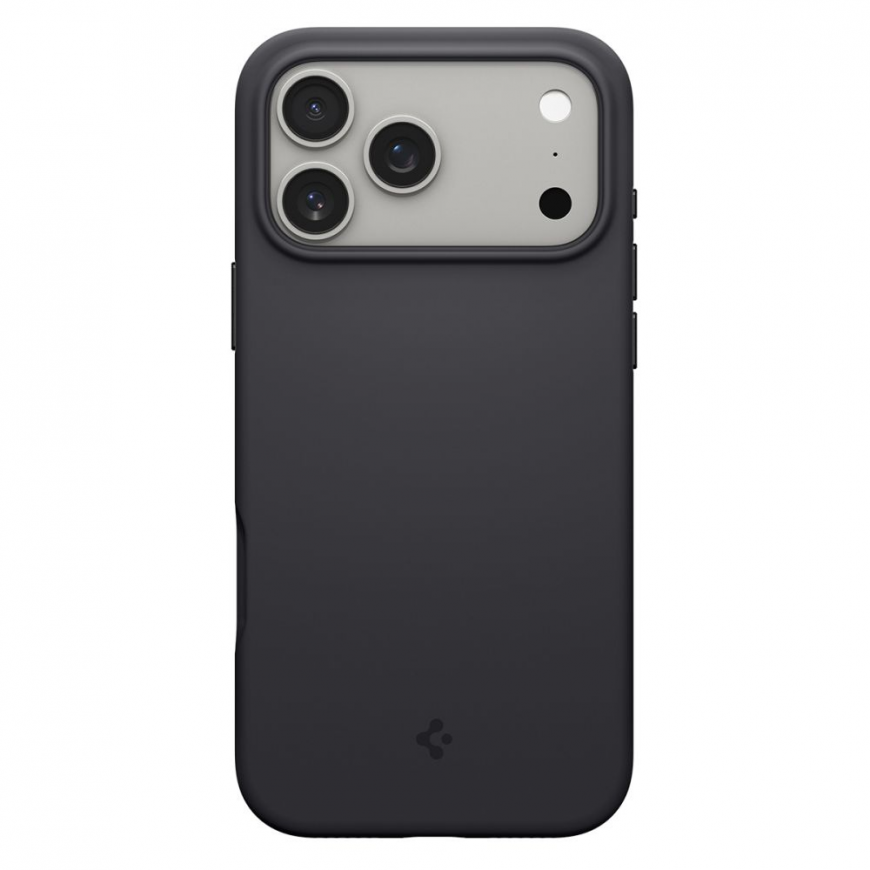 Spigen Silicone Fit MagSafe Case for iPhone 17 Pro - Black – 2
