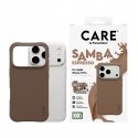 PanzerGlass CARE by ® Fashionable Case Samba Espresso w. MagSafe iPhone 17 Pro mobiiltelefoni ümbris