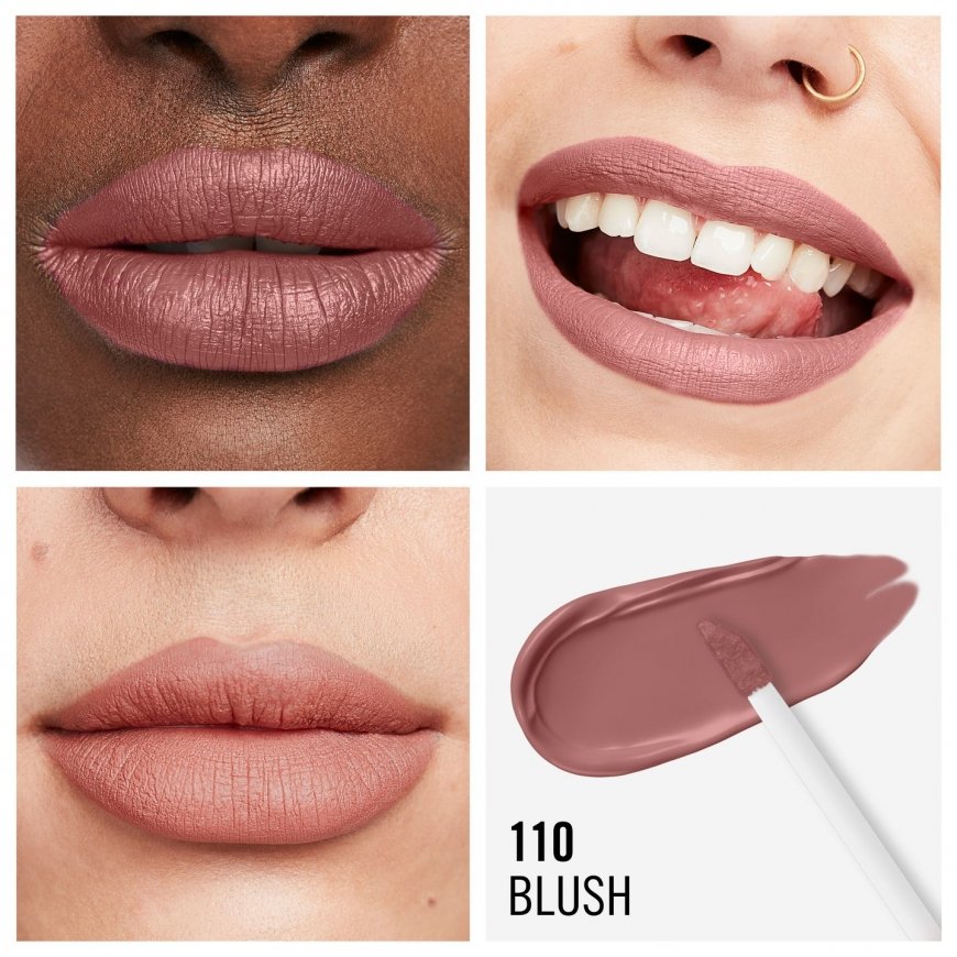 Rimmel Lasting Mega Matte 7,4 ml 110 Blush Матовый – 4