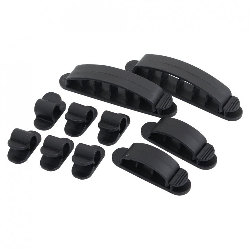 LogiLink KAB0039 kabeļu saite Melns 10