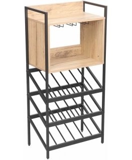 Кресло Home4You Vyno полка HANNES 51x30xH108см, деревоподобный меламин