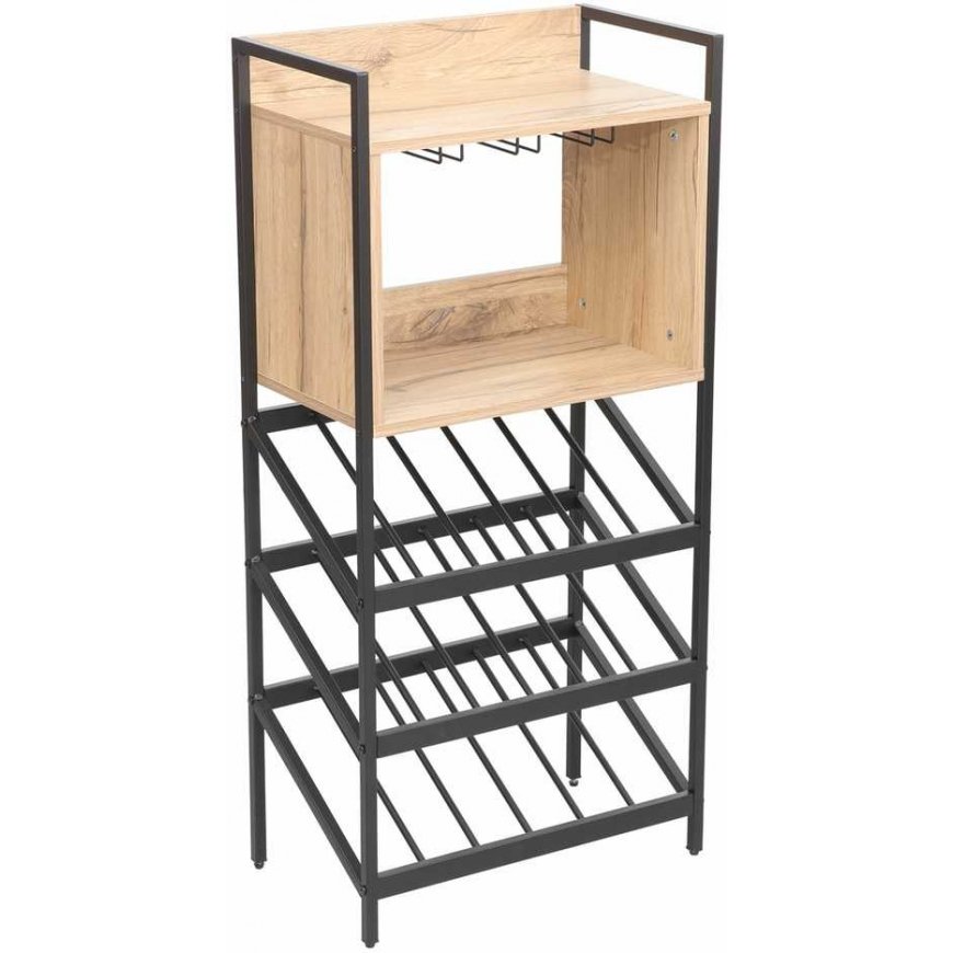Home4You Vyno Armchair HANNES 51x30xH108cm, rustic melamine