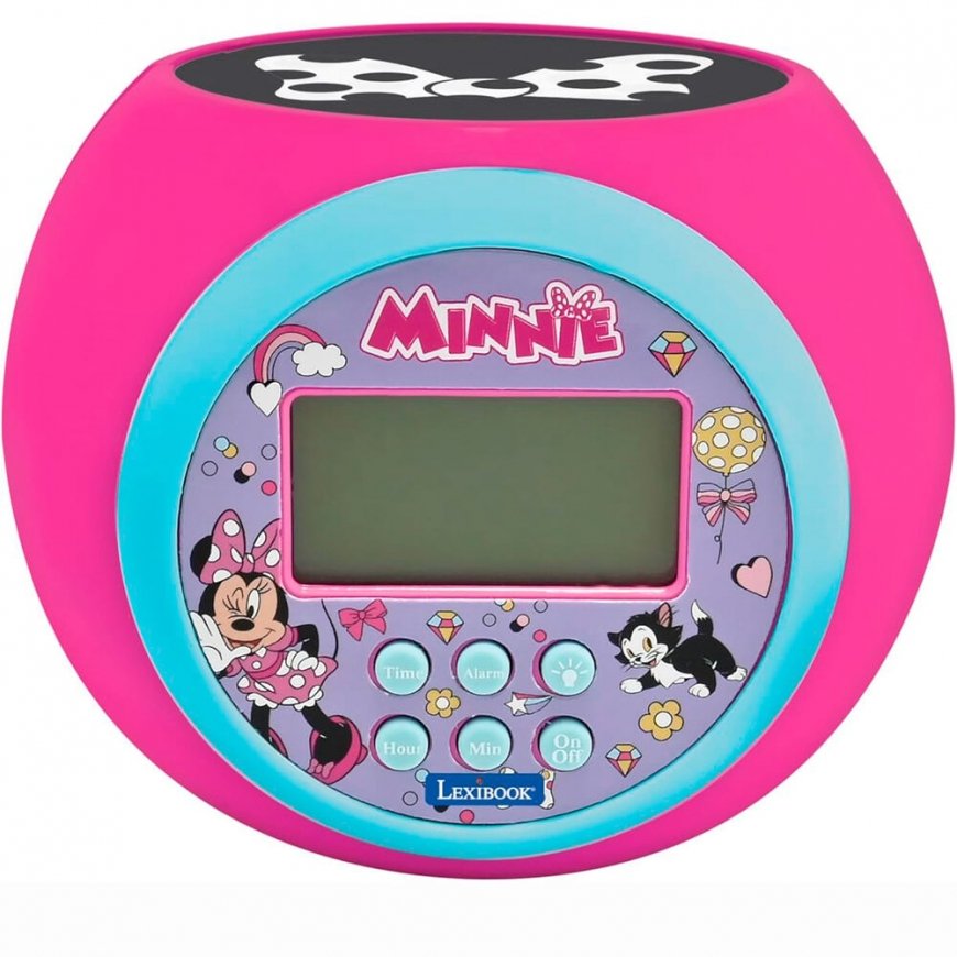 Lexibook ALARM CLOCK WITH PROJECTOR, MINNIE MOUSE MOUSE – 2