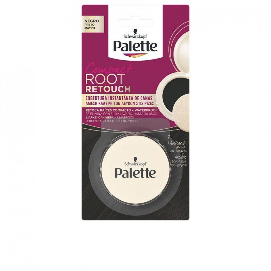 Schwarzkopf Adult Root Corrector Palette Compact Root Retouch Black, 3g