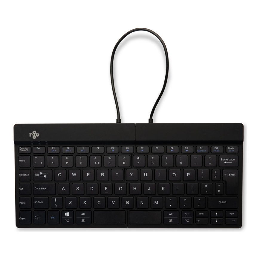 R-Go Tools R-Go Split Break näppäimistö Office Bluetooth QWERTY Englanti (UK) musta – 2